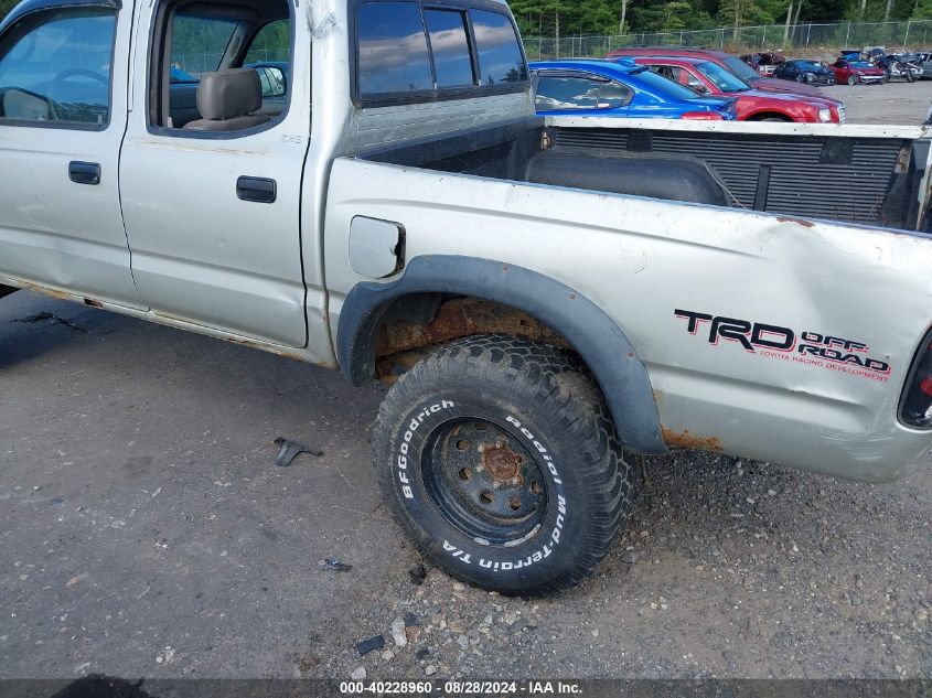 2002 Toyota Tacoma Base V6 VIN: 5TEHN72N92Z882536 Lot: 40228960