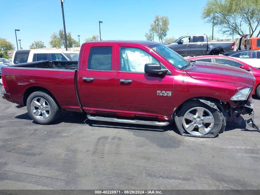 2018 Ram 1500 Express Quad Cab 4X4 6'4 Box VIN: 1C6RR7FG5JS302780 Lot: 40228971