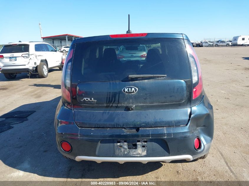 2018 Kia Soul + VIN: KNDJP3A51J7540204 Lot: 40228983