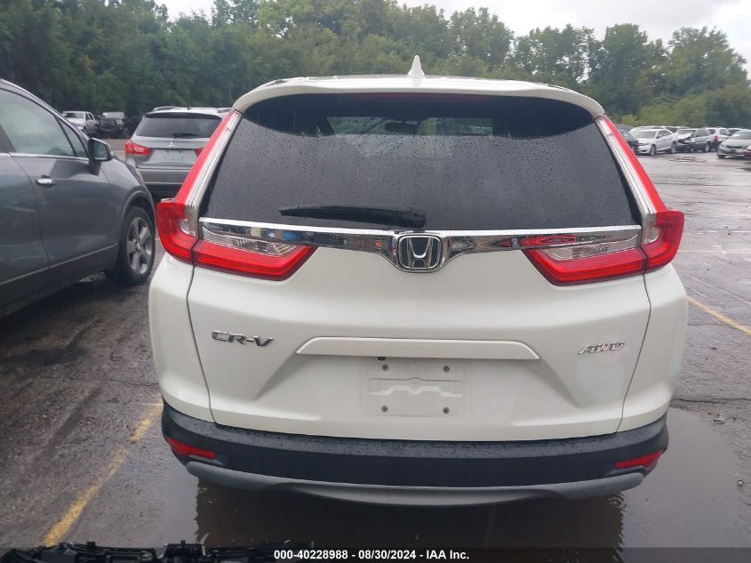 2018 Honda Cr-V Ex VIN: 2HKRW2H57JH655410 Lot: 40228988