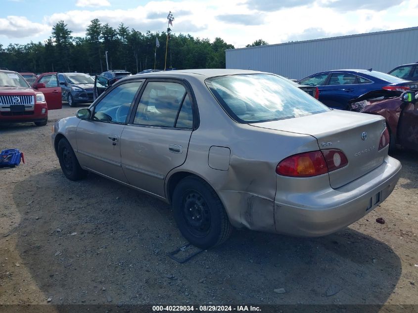 2001 Toyota Corolla Le VIN: 2T1BR12E61C510342 Lot: 40229034