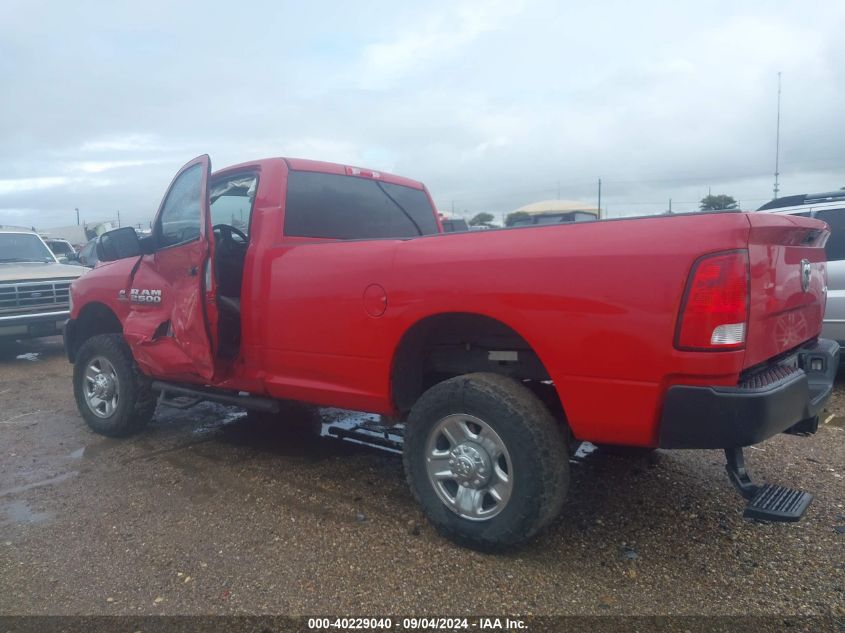 2018 Ram 2500 St VIN: 3C6MR5AL0JG201446 Lot: 40229040