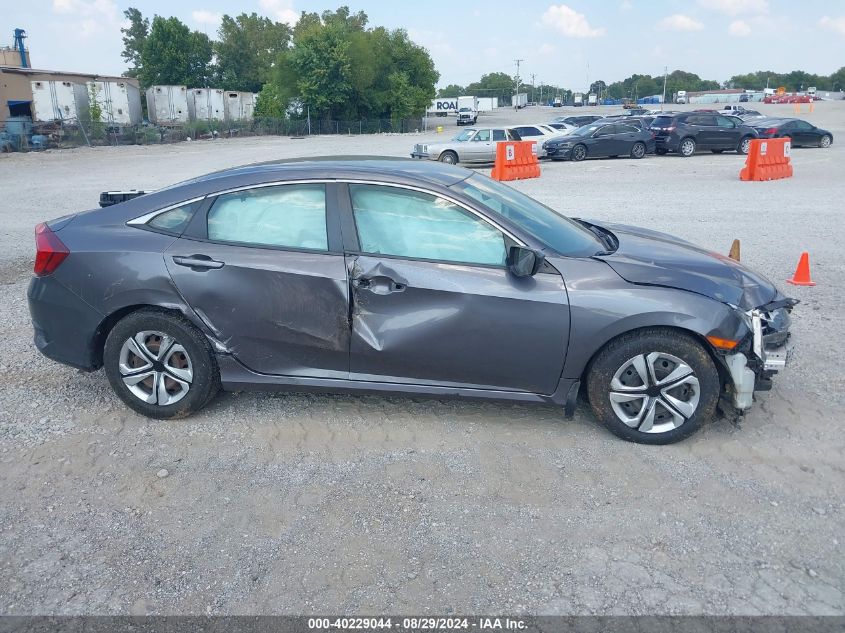 2017 Honda Civic Lx VIN: 19XFC2F51HE014086 Lot: 40229044