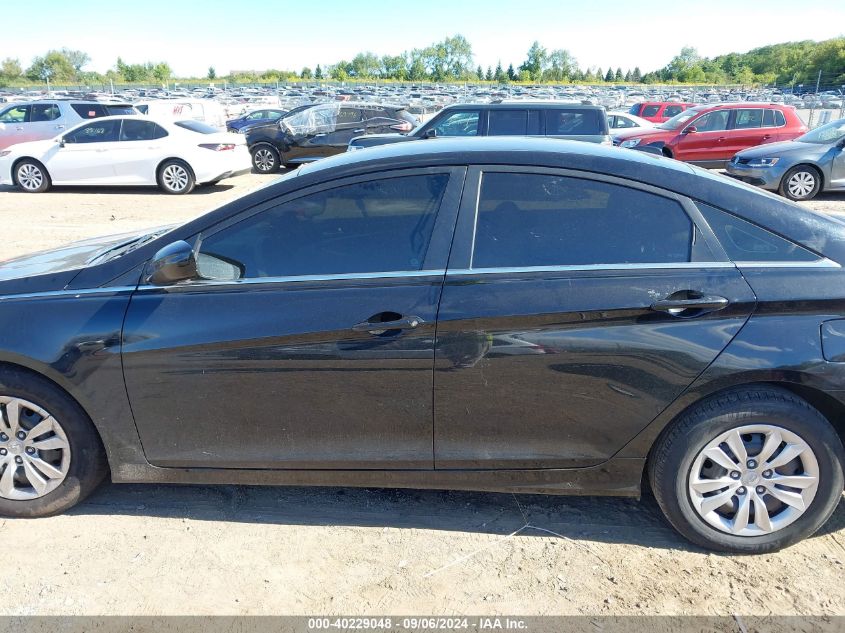 2012 Hyundai Sonata Gls VIN: 05NPEB4AC6CH32080 Lot: 40229048