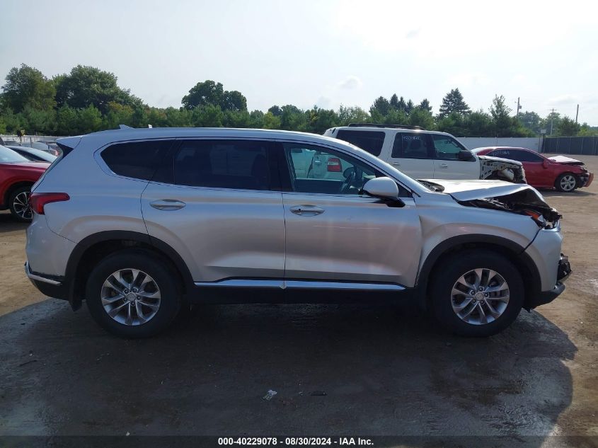 2019 Hyundai Santa Fe Sel VIN: 5NMS3CAD4KH032326 Lot: 40229078