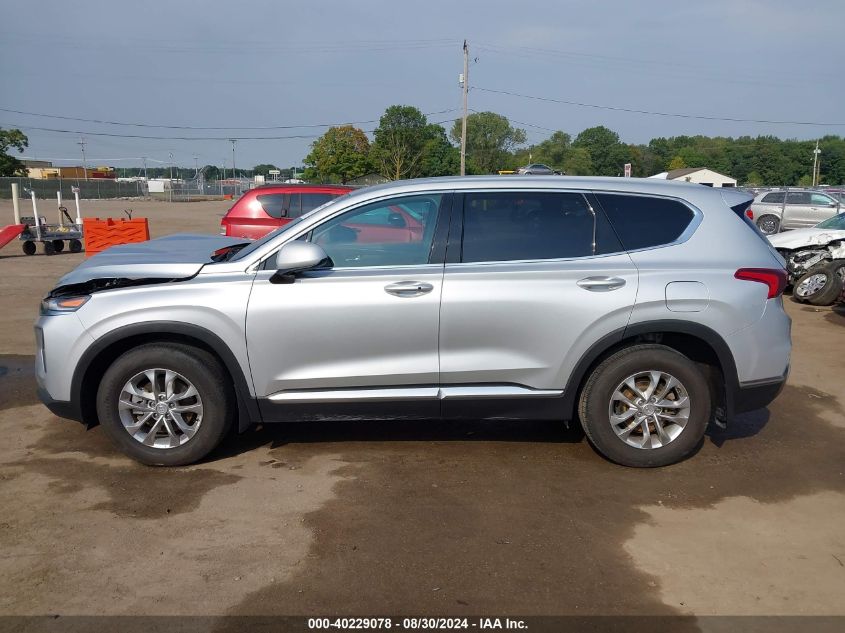 2019 Hyundai Santa Fe Sel VIN: 5NMS3CAD4KH032326 Lot: 40229078