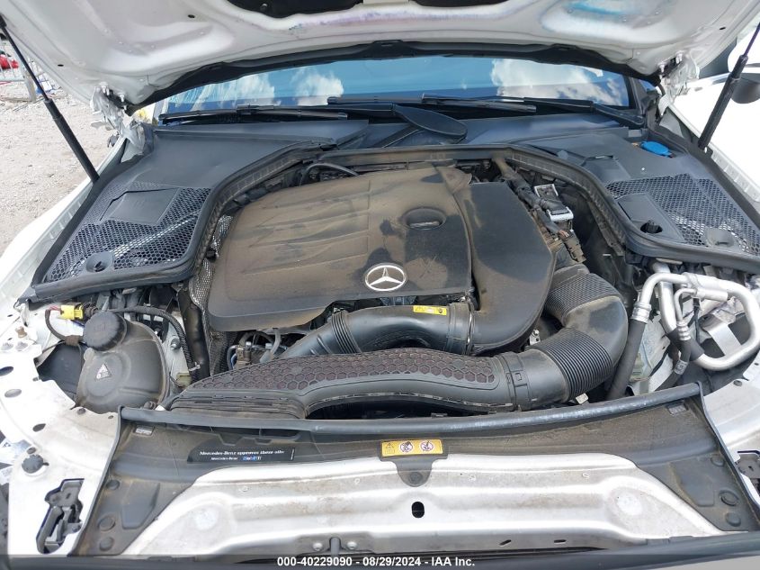 VIN WDDWJ8DB8KF801640 2019 MERCEDES-BENZ C 300 no.10