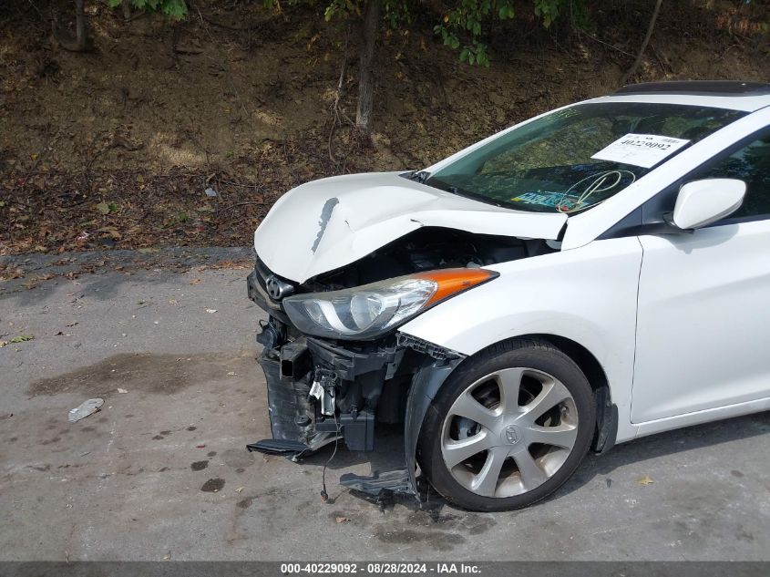 2013 Hyundai Elantra Limited VIN: 5NPDH4AE7DH271884 Lot: 40229092