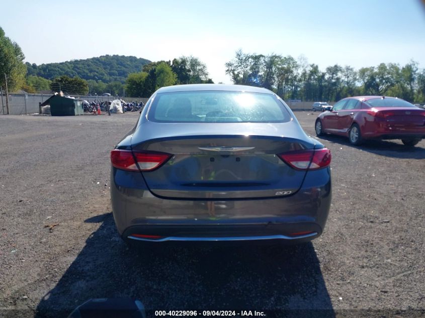 2015 Chrysler 200 Limited VIN: 1C3CCCAB1FN752621 Lot: 40229096