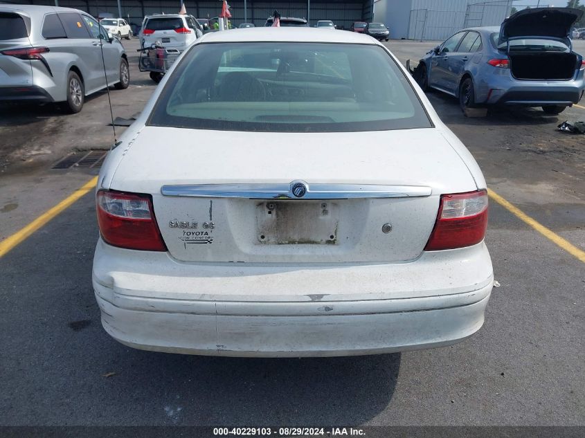 2005 Mercury Sable Gs VIN: 1MEFM50U15A601576 Lot: 40229103