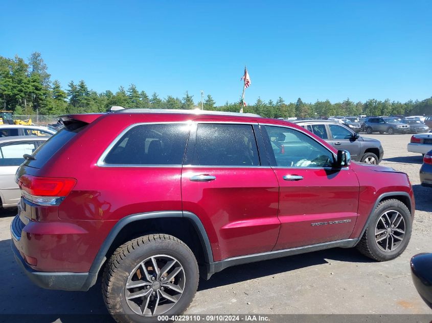 2017 Jeep Grand Cherokee Limited 4X4 VIN: 1C4RJFBG6HC923188 Lot: 40229110