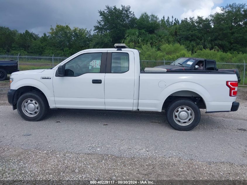 2019 Ford F-150 Xl VIN: 1FTEX1CB0KFC01336 Lot: 40229117