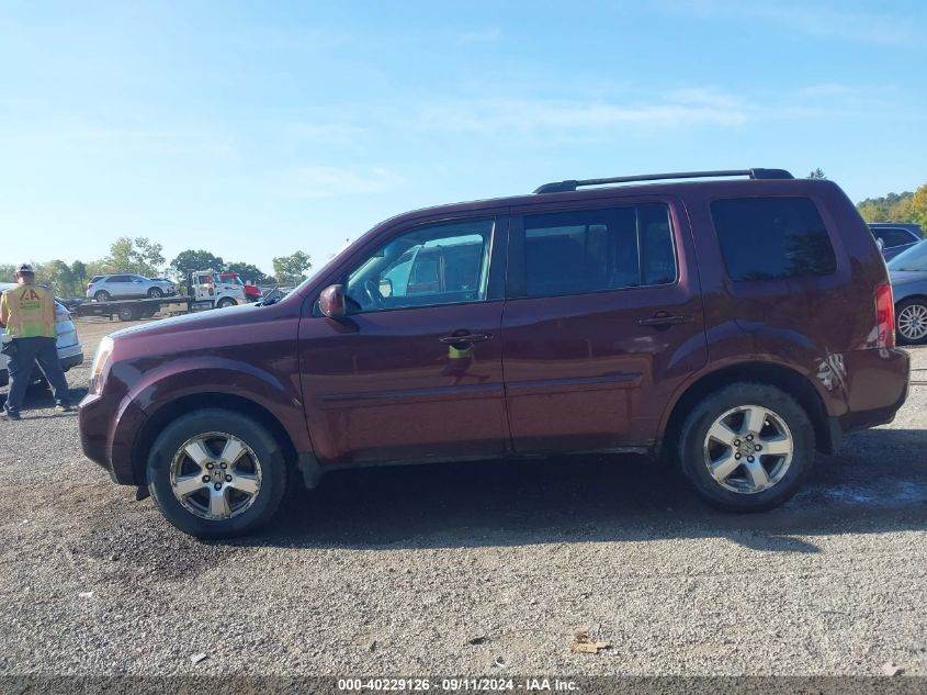 2011 Honda Pilot Exl VIN: 5FNYF4H63BB041454 Lot: 40229126