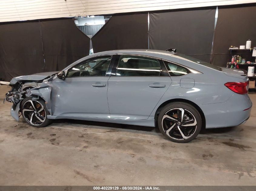 2022 Honda Accord Sport VIN: 1HGCV1F33NA104104 Lot: 40229129