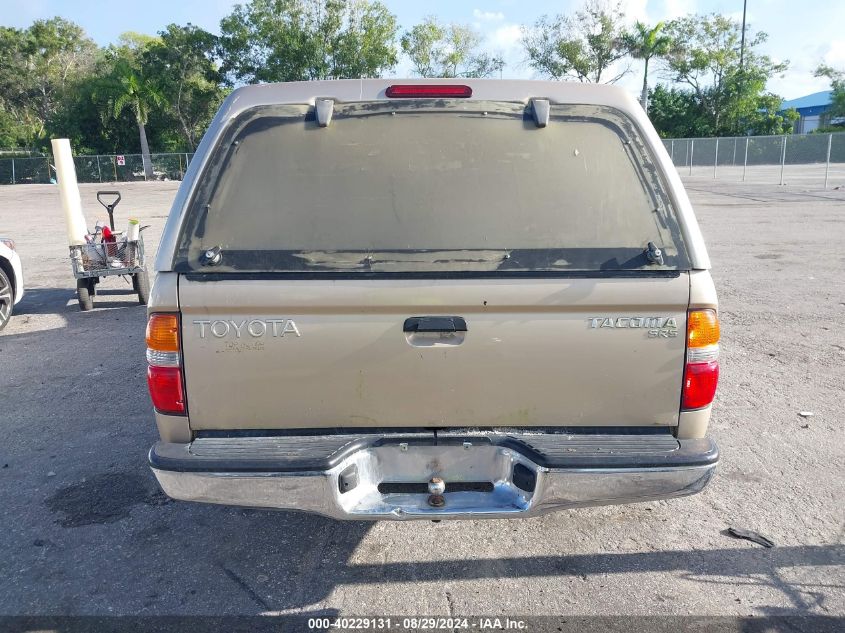 2001 Toyota Tacoma VIN: 5TEVL52N71Z759507 Lot: 40229131