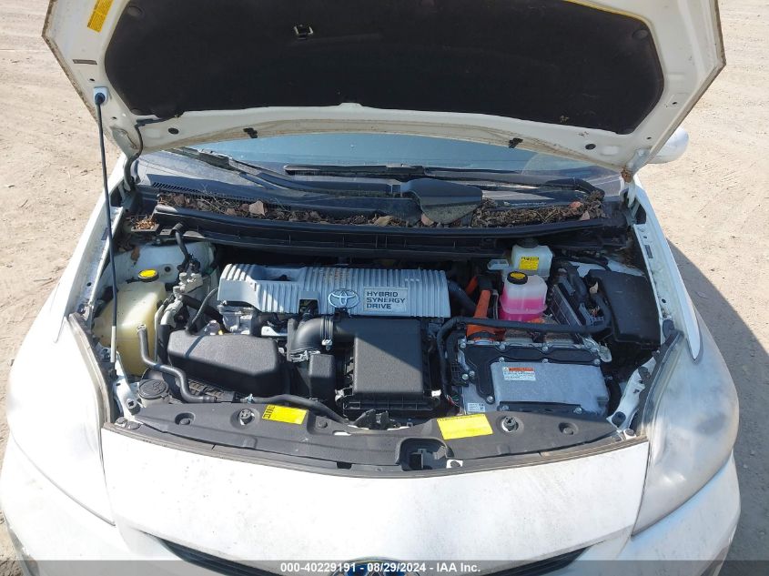 2012 Toyota Prius Four VIN: JTDKN3DU1C5467797 Lot: 40229191