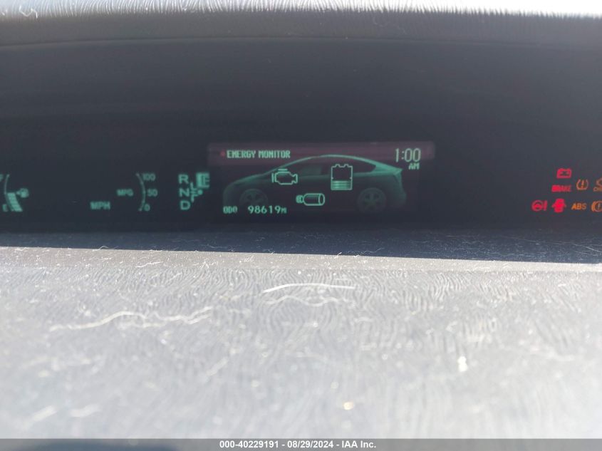 2012 Toyota Prius Four VIN: JTDKN3DU1C5467797 Lot: 40229191