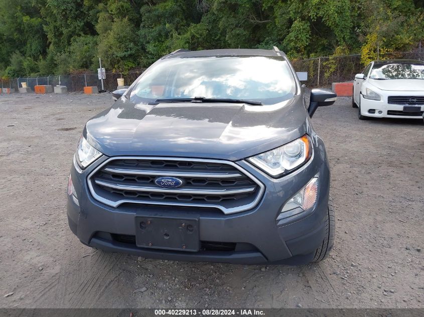 2020 Ford Ecosport Se VIN: MAJ6S3GLXLC318464 Lot: 40229213