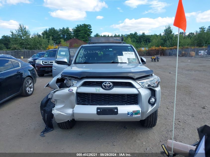 2019 Toyota 4Runner Sr5 VIN: JTEBU5JR0K5705812 Lot: 40229221