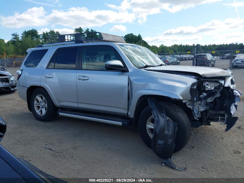 2019 Toyota 4Runner Sr5 VIN: JTEBU5JR0K5705812 Lot: 40229221