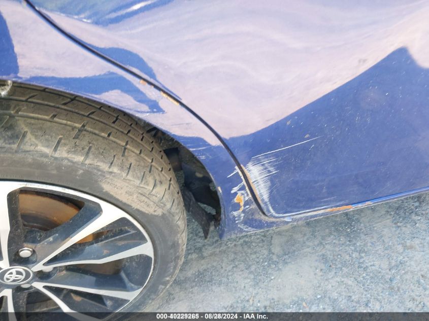 2017 Toyota Corolla Se VIN: 2T1BURHE4HC829205 Lot: 40229265