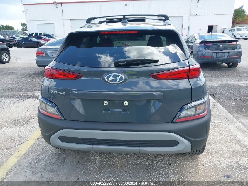 2023 Hyundai Kona Sel VIN: KM8K62AB7PU042070 Lot: 40229277