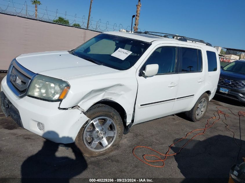 2009 Honda Pilot Touring VIN: 5FNYF489X9B054271 Lot: 40229286