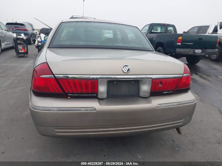 2002 Mercury Grand Marquis Gs VIN: 2MEFM74W12X603516 Lot: 40229297