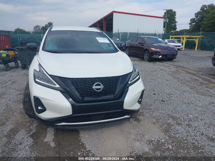 2023 Nissan Murano Sv Intelligent Awd VIN: 5N1AZ2BS0PC140347 Lot: 40229300