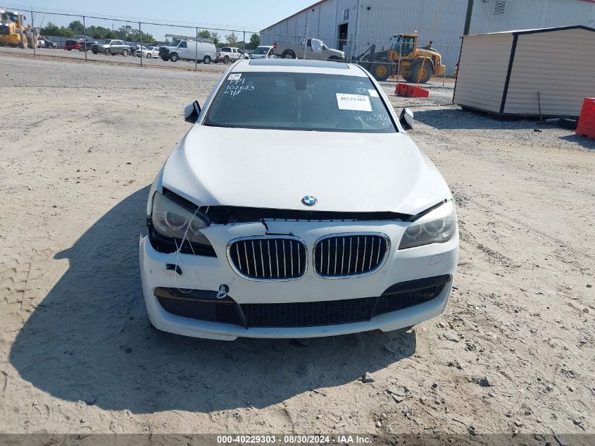 2015 BMW 740I VIN: WBAYA6C57FD826918 Lot: 40229303