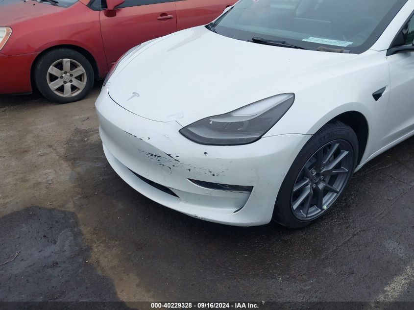 2022 Tesla Model 3 Long Range Dual Motor All-Wheel Drive VIN: 5YJ3E1EB5NF339229 Lot: 40229328