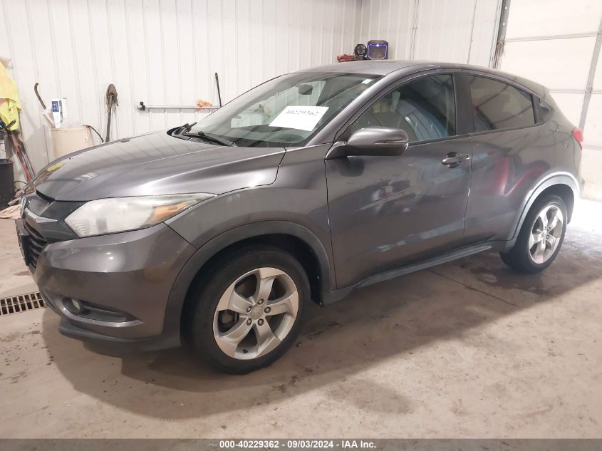 2016 Honda Hr-V Ex VIN: 3CZRU6H57GM716426 Lot: 40229362