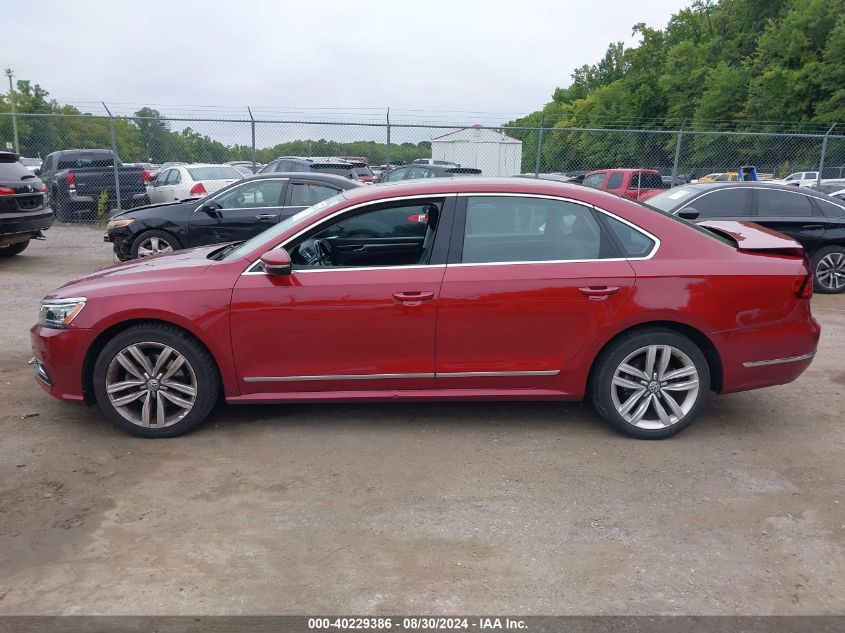 1VWGT7A35HC082421 2017 Volkswagen Passat 1.8T Se