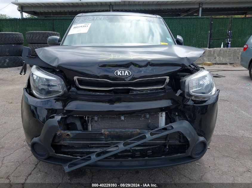 2015 Kia Soul + VIN: KNDJP3A58F7116414 Lot: 40229393