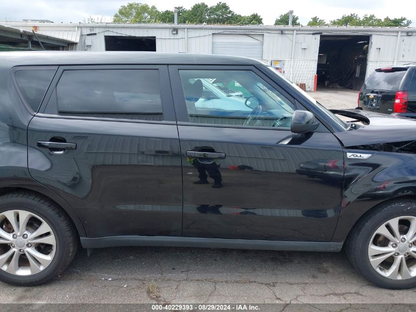 2015 Kia Soul + VIN: KNDJP3A58F7116414 Lot: 40229393