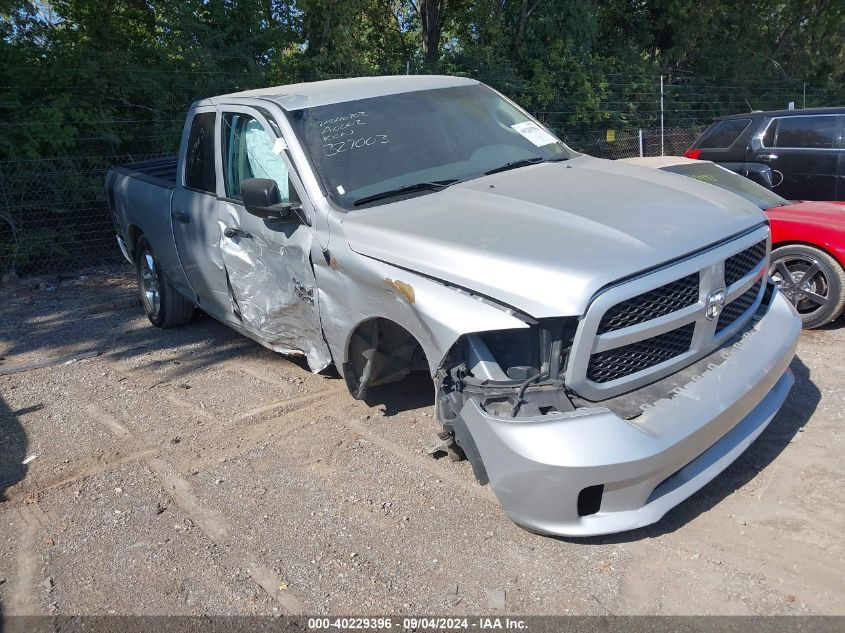 2018 RAM 1500 EXPRESS QUAD CAB 4X4 6'4 BOX - 1C6RR7FG7JS327003