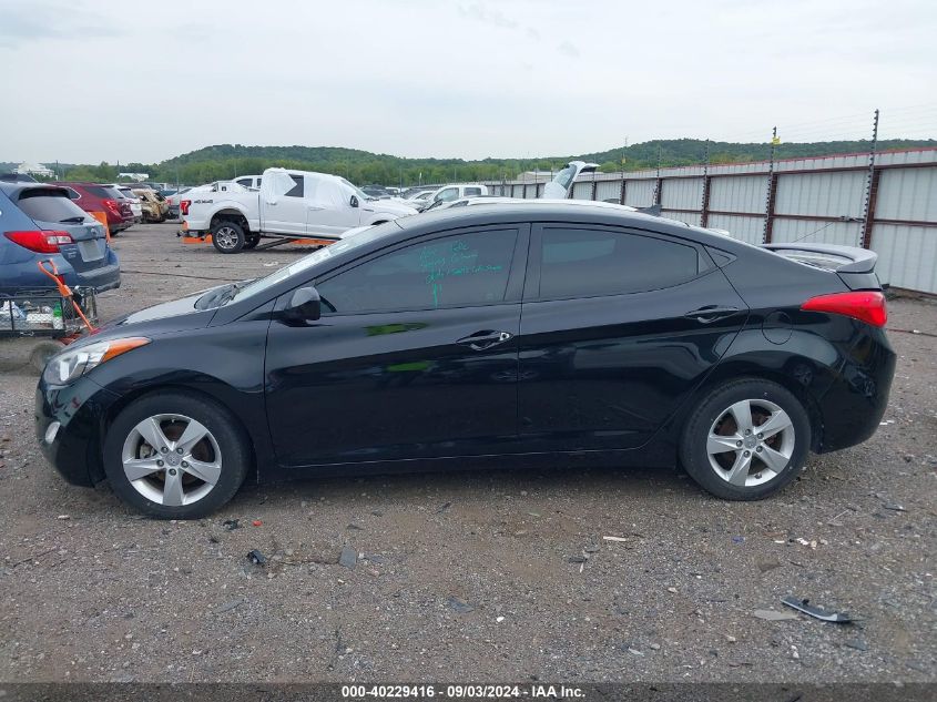 2013 Hyundai Elantra Gls VIN: 5NPDH4AE9DH441632 Lot: 40229416