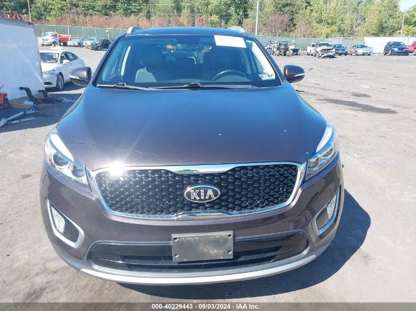 2017 KIA SORENTO 3.3L EX - 5XYPHDA57HG302092