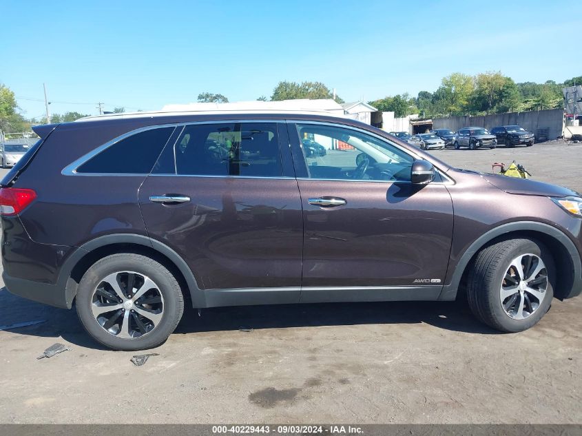 2017 KIA SORENTO 3.3L EX - 5XYPHDA57HG302092