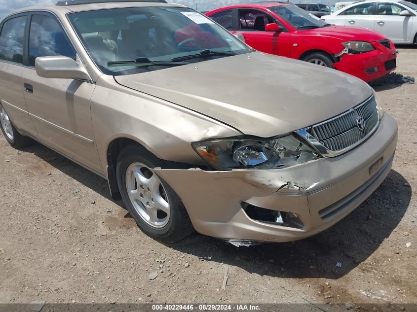 2001 Toyota Avalon Xl VIN: 4T1BF28B81U125391 Lot: 40229446