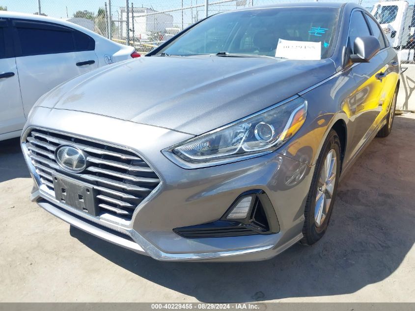 2018 Hyundai Sonata Se VIN: 5NPE24AFXJH668791 Lot: 40229455