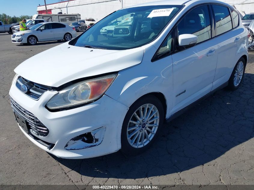 2013 Ford C-Max Hybrid Se VIN: 1FADP5AU8DL556689 Lot: 40229470