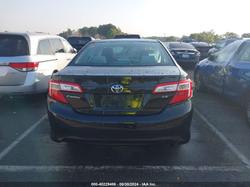 2014 Toyota Camry Le VIN: 4T4BF1FK2ER374181 Lot: 40229486