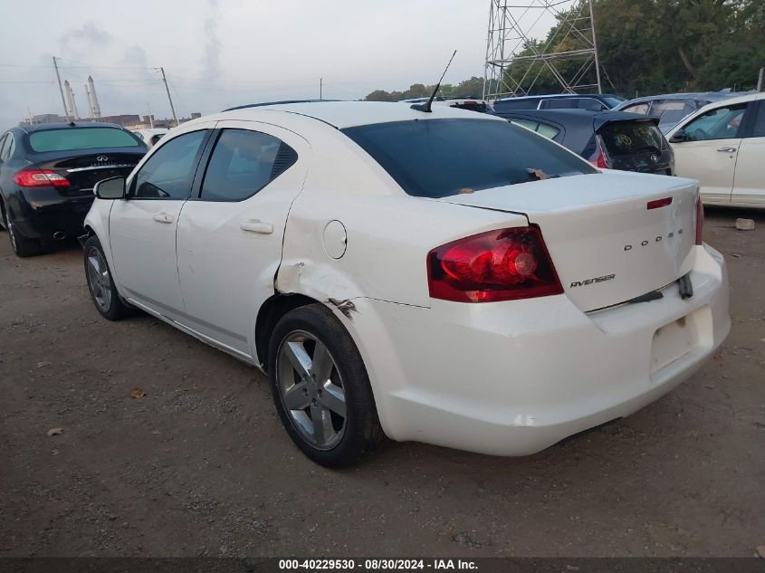 2011 Dodge Avenger Lux VIN: 1B3BD2FB1BN501892 Lot: 40229530