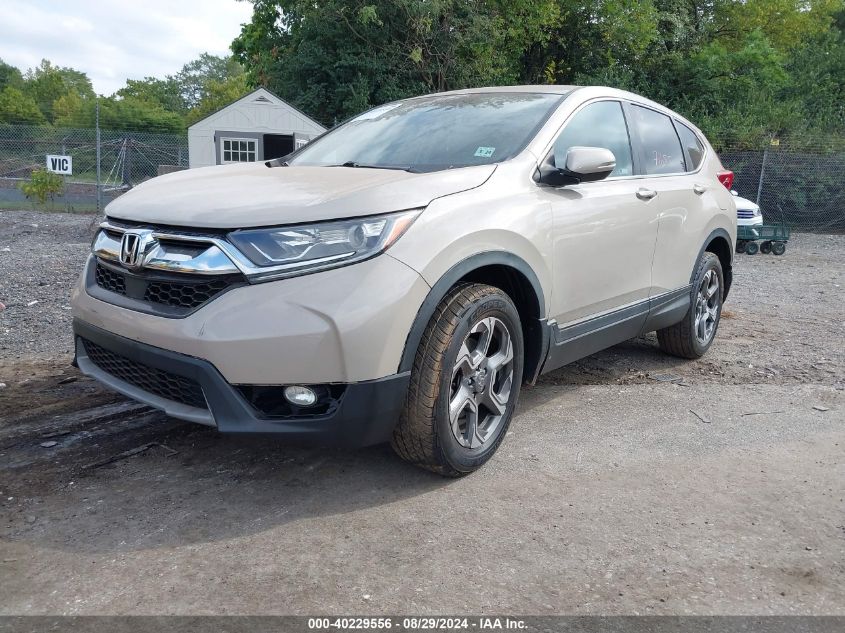 2019 Honda Cr-V Ex VIN: 2HKRW2H57KH622179 Lot: 40229556