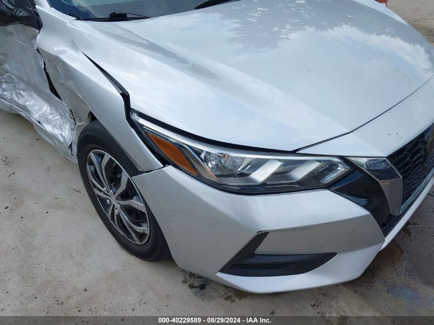 2020 Nissan Sentra S Xtronic Cvt VIN: 3N1AB8BV4LY220826 Lot: 40229589