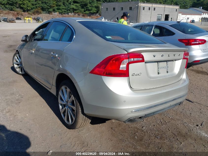 2017 Volvo S60 Inscription T5 VIN: LYV402HK2HB145901 Lot: 40229620