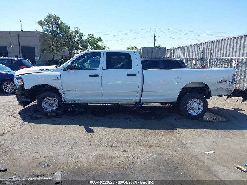 2022 Ram 2500 Tradesman 4X4 8' Box VIN: 3C6UR5HL0NG327432 Lot: 40229623