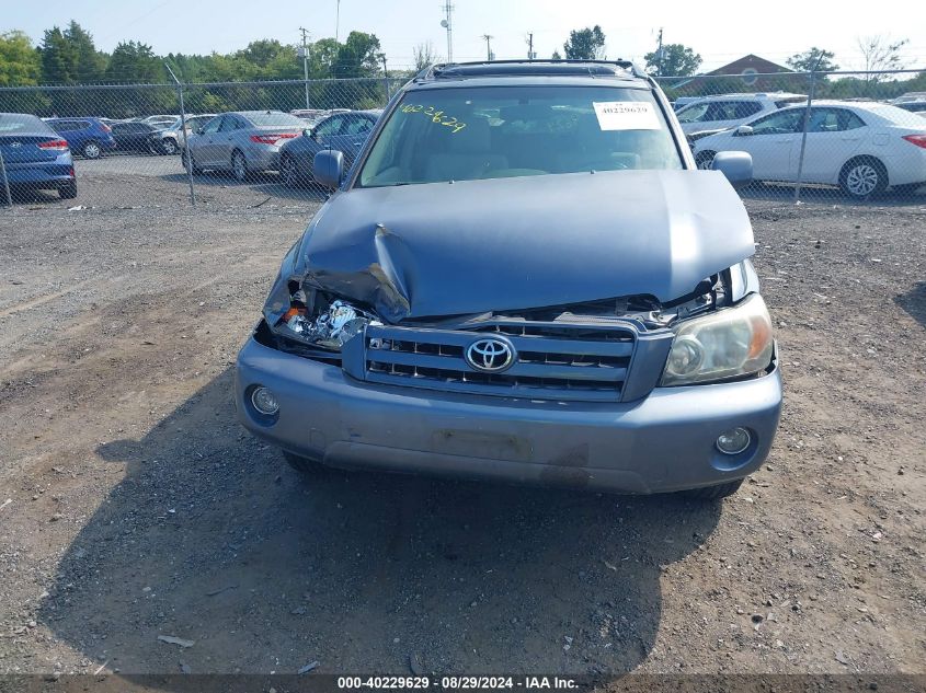 2004 Toyota Highlander V6 VIN: JTEDP21A140029685 Lot: 40229629