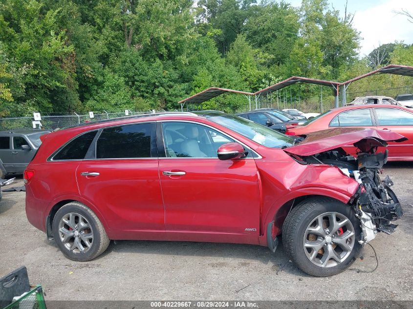 2017 KIA SORENTO 3.3L SX - 5XYPKDA50HG232470